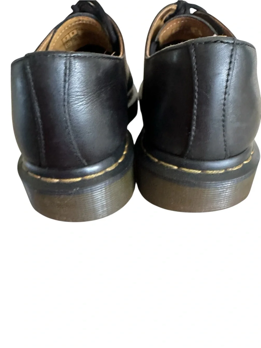 Dr. Martens For Life‎ 3 Eye Leather Derby Oxford Shoes Men's 8 Black 13377
